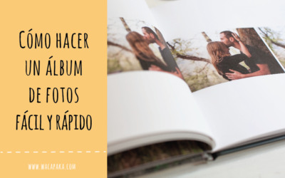 Cómo hacer un álbum de fotos fácil y rápido